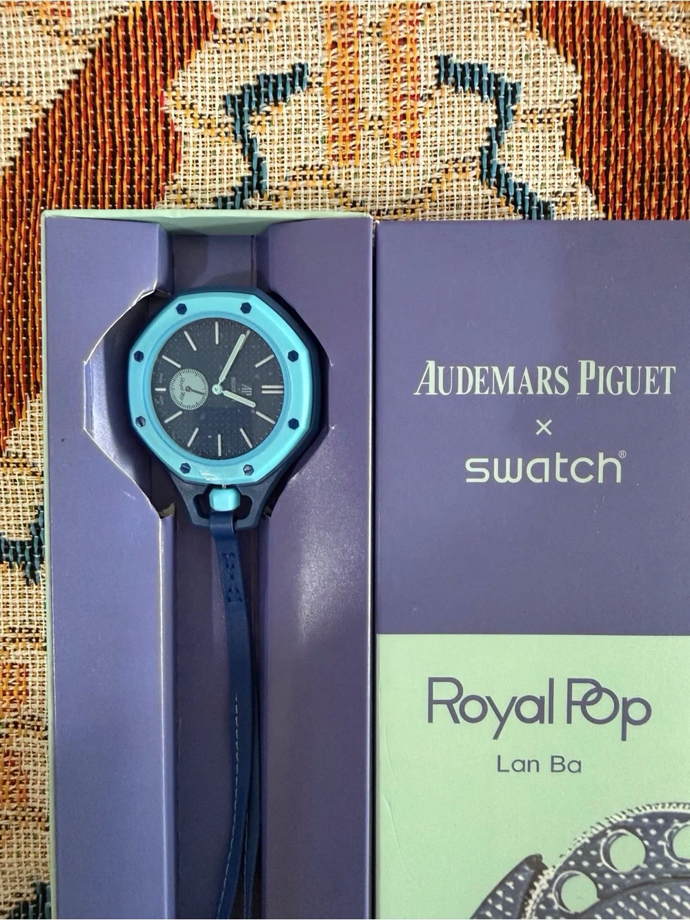 Swatch x AP Royal POP Collaboration Pocket Watch